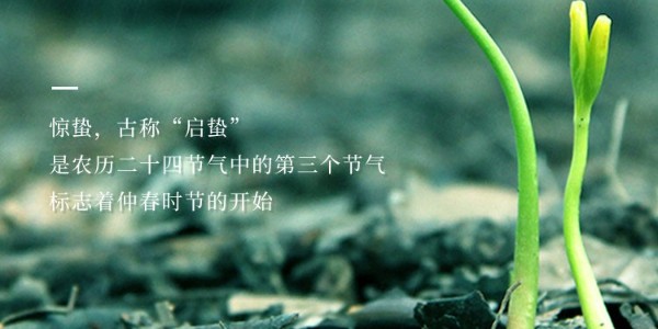 【惊蛰】春雷响，万物长